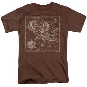 Men's Lord Of The Rings Map Of Me T-Shirt - 1 of 4