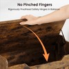 Storage Chest, Toy Chest for Boys Girls, Kids Wood Large Toy Box, Storage Bench with Safety Hinge, Farmhouse Storage Trunk - 4 of 4