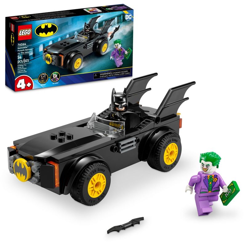 LEGO DC Batmobile Pursuit: Batman vs. The Joker Super Hero Toy 76264, 1 of 8