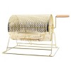 Trademark Poker Small Gold Raffle Ticket Drum - Ticket Spinner Holds Up to 2,500 Tickets or 80 Ping Pong Balls - 2 of 4