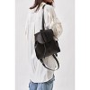 THE DUST COMPANY Leather Backpack in Cuoio Black Mod 130 - 2 of 4