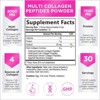 Collagen Peptides Powder - Hydrolyzed Type I, II, III, IV & V, Best Multi Collagen for Women & Men - 30 Servings By Hello Lovely! - 2 of 4