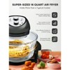 Granitestone Black 16-Quart Oil-Less Air Fryer & Countertop Oven - 2 of 4