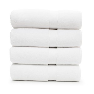 Linum Home Textiles 100% Turkish Cotton Sinemis Terry Bath Towels (Set of 4) - 1 of 3
