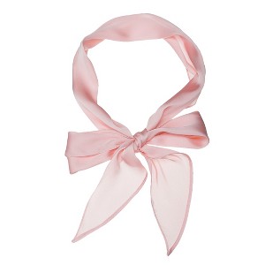 INSPIRE CHIC Women's Plain Solid Color Pure Skinny Long Neckerchief Hair Band 55.12 x 5.12 inches(L*W) - 1 of 4