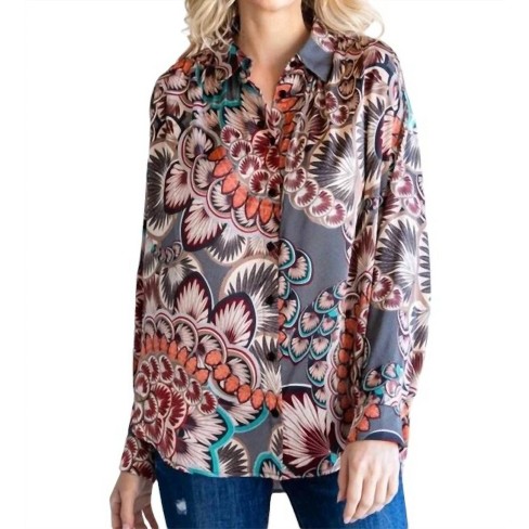 Women's Frankie Floral Blouse - Jodifl - image 1 of 4