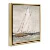 Stupell Industries Traditional Sailboat at Sea Floating Frame Canvas Art - 2 of 4