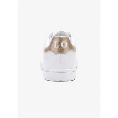 Женские кроссовки ellos Love Sneaker - 10 1/2 WW, White (Wide Widths Available) — фото 5