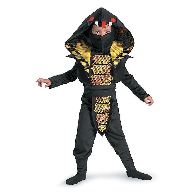 Disguise Toddler Boys' G. I. Joe Cobra Ninja Jumpsuit Costume, 1 of 2