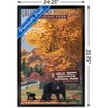 Trends International Lantern Press - Great Smoky Mountains Park Entrance Framed Wall Poster Prints - 3 of 4