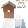 5 Star Super Deals See Through Two Way Mirrored Bird House - Suction Cup Window Mounted Nesting Box w/ Spy View for Bluebirds - 3 of 4
