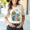 Simply Sage Market Women's Saddle Up Motel Distressed Short Sleeve Graphic Tee - image 2 of 3