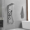 BWE 8-Shower Tower Shower Panel System with Rainfall Shower Head and Shower Wand - 3 of 4