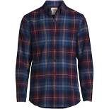 Lands' End Blake Shelton x Lands' End Men's Traditional Fit Flagship Flannel Shirt