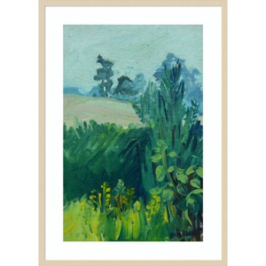 29" x 41" Early Evening Suffolk by Brenda Brin Booker Wood Framed Wall Art Print - Amanti Art - 1 of 4
