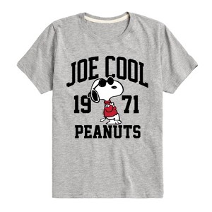 Boys' - Peanuts - Joe Cool Snoopy Short Sleeve Graphic T-Shirt - 1 of 4