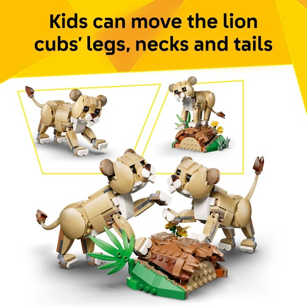 LEGO Creator 3 en 1 Animales Salvajes: León Majestuoso 31386 5