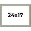 PosterPalooza | Sculpted Blue Picture Frame - UV Acrylic, Backing Board, Hanging Hardware Included - 2 of 4