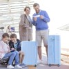 FONTOI Expandable Hardshell Luggage, 28" Suitcases with Double Wheels, Checked Luggage, Sky Blue, 18.5"*11.6"*29.5" - 2 of 4