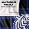 Tennessee State University Campus Plaid Spirit Silky Touch Super Soft Throw Blanket 50x60 - 4 of 4