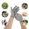 Unique Bargains Women's Flower Hollow Sunblock Mittens 1 Pair - 4 of 4