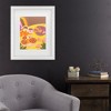 Trademark Fine Art - Gigi Rosado  Yellow table Matted Framed Art - 2 of 4