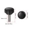 Unique Bargains Plastic Threaded Bolt Knurled Clamping Knob Thumb Screws 6 Pcs - 2 of 4