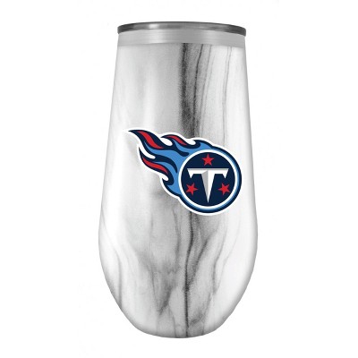 NFL Tennessee Titans Tall Stemless Marble Tumbler - 16oz