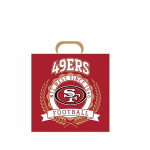 NFL San Francisco 49ers Crest Logo Stadium Cushion - 1 of 1
