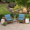 ARDEN Outdoor Plush Modern Tufted Blowfill Deep Seat Set, 24 x 24, Water Repellent, Fade Resistant - 3 of 4