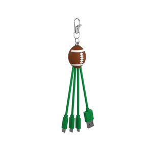 GEMS Novelty 3-in-1 Keychain Charging Cable - 1 of 3
