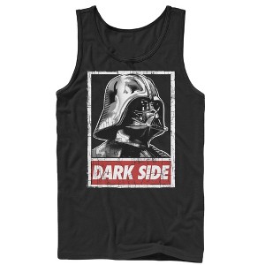 Men's Star Wars Dark Side Poster Tank Top - 1 of 4