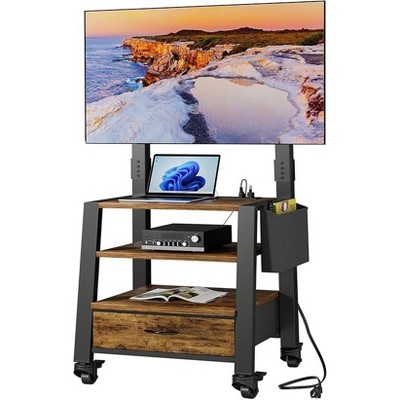 Gerrico 20" Rattan Nightstand Boho End Table with Drawer and Storage Shelf, Farmhouse Cane Accent Bedside Night Stands for Bedroom Small Space Sofa
