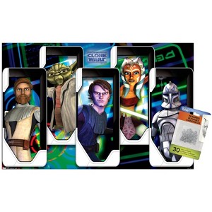 Trends International Star Wars: The Clone Wars - Close Ups Unframed Wall Poster Prints - 1 of 4