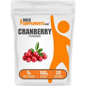 BulkSupplements Cranberry Powder - 1 of 4