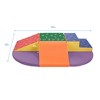 ECR4Kids SoftZone Little Me Foam Wall Climber - Indoor Active Play Structure for Toddlers and Kids - 2 of 4