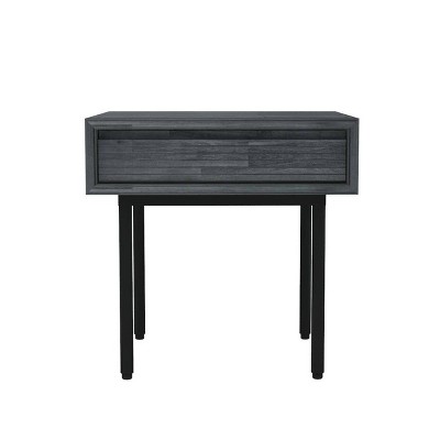 target black side table