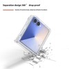Entronix Case Compatible with Galaxy Z Flip 7 - [Hard Back] Clear Cover - 3 of 4