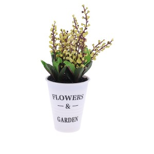 Unique Bargains Artificial Plants Plastic 3.23"x3.23"x9.84" 1 Pcs - 1 of 4