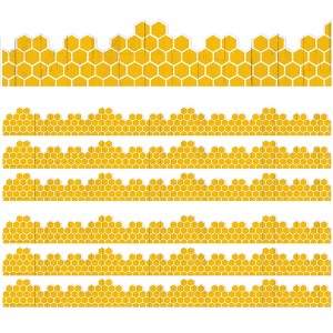 Eureka® The Hive Honeycomb Extra Wide Deco Trim®, 37 Feet Per Pack, 6 Packs - 1 of 3