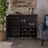 Lochner Mid Century Wine & Bar Cabinet - Christopher Knight Home - image 2 of 4