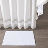 Vynxaria Bath Rugs and Mats: 20" x 30" Marshmallow Softness in White - 2 of 4