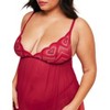 Adore Me Women's Amorata Babydoll Lingerie - 2 of 4