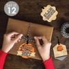 Big Dot of Happiness Nothin' But Net - Basketball - Assorted Hanging Baby Shower or Birthday Party Favor Tags - Gift Tag Toppers - Set of 12 - 2 of 4