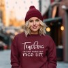 Simply Sage Market Women's Graphic Sweatshirt Teachers Always Make The Nice List - 2 of 4