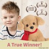 Bearington Mr. Grizwald Golden Retriever Plush, 11 Inch Dog Stuffed Animal Christmas Decoration - 4 of 4