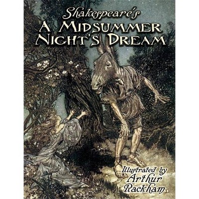 Shakespeare's a Midsummer Night's Dream - (Dover Fine Art, History of Art) by  William Shakespeare (Paperback)