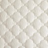 Peace Nest Organic Cotton Quilted Waterproof Mattress Pad, Fitted Stretchy Side Skirt Fits up to 18" - 3 of 4