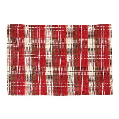 Park Designs Fireside Plaid Placemat Set Of 4 : Target