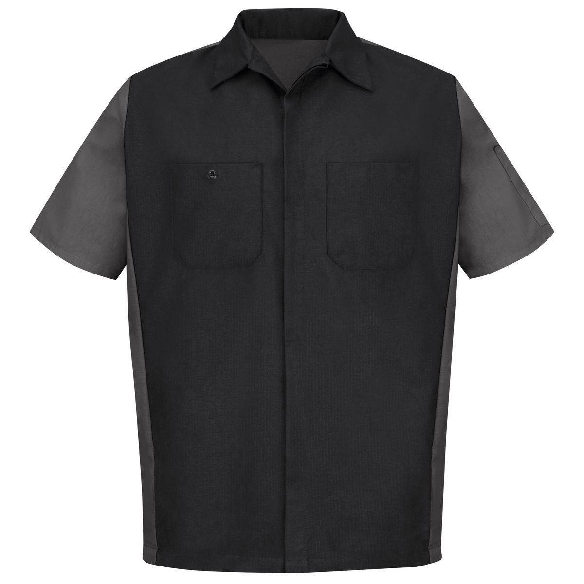 Red Kap Men's Short Sleeve Two-Tone Crew Shirt